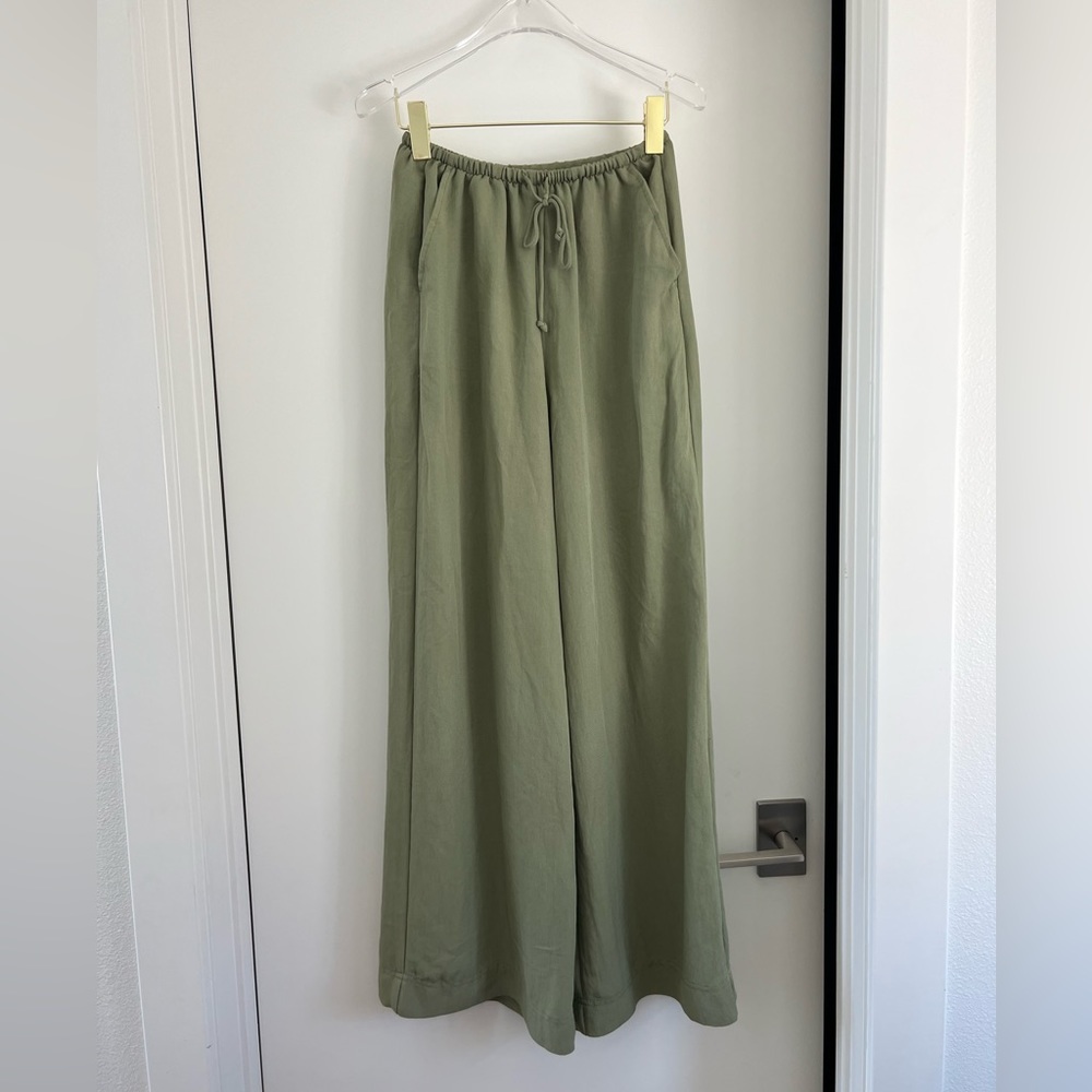 Z Supply seashore beach pant in green